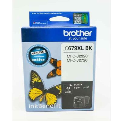 Brother LC679XL BK Siyah Orjinal Kartuş - 1