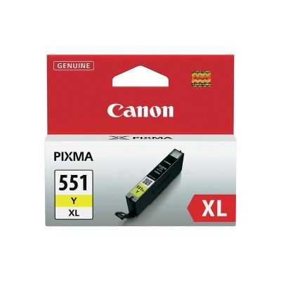 Canon CLI-551XL Sarı Orjinal Kartuş Yüksek Kapasiteli - 1