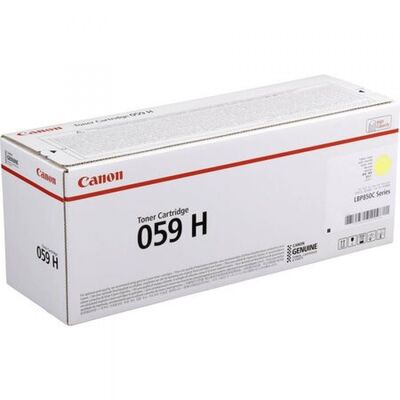 Canon CRG-059H Sarı Orjinal Toner Yüksek Kapasiteli - 1