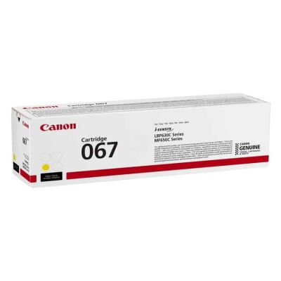 Canon CRG-067 Sarı Orjinal Toner - 1