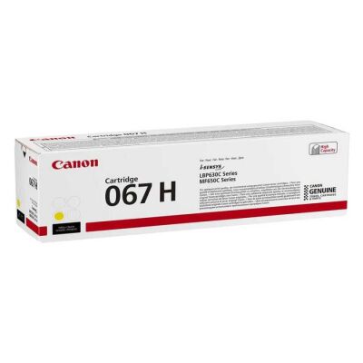 Canon CRG-067H Sarı Orjinal Toner Yüksek Kapasiteli - 1