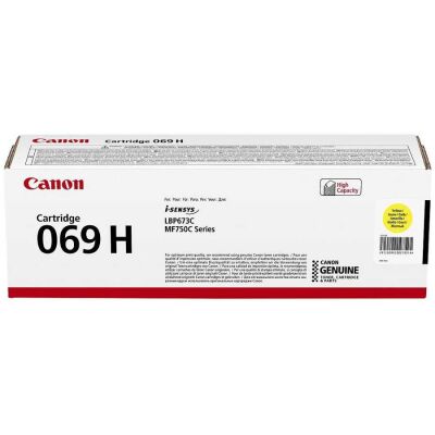 Canon CRG-069H Sarı Orjinal Toner Yüksek Kapasiteli - 1