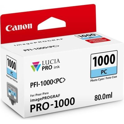 Canon PFI-1000 Foto Mavi Orjinal Kartuş - 1