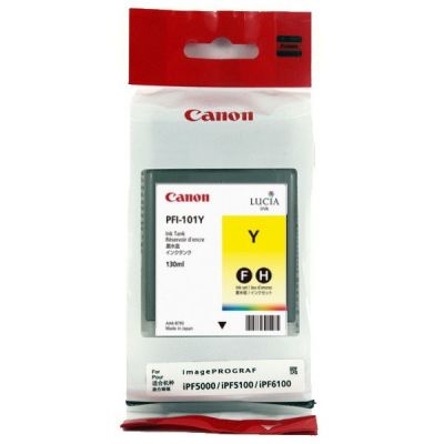 Canon PFI-101 Sarı Orjinal Kartuş - 1