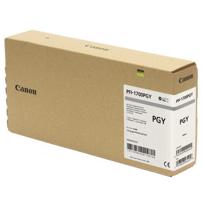 Canon PFI-1700 Foto Gri Orjinal Kartuş - 1