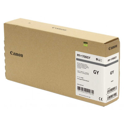 Canon PFI-1700 Gri Orjinal Kartuş - 1