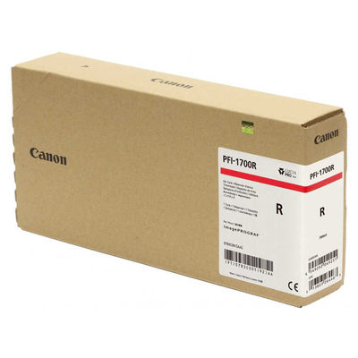 Canon PFI-1700 Red-Kırmızı Orjinal Kartuş - 1