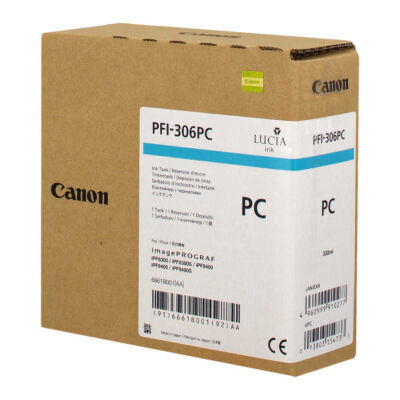 Canon PFI-306PC Foto Mavi Orjinal Kartuş - 1