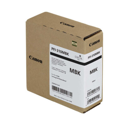 Canon PFI-310MBK Mat Siyah Orjinal Kartuş - 1