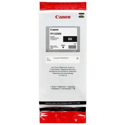 Canon PFI-320BK Siyah Orjinal Kartuş - 1