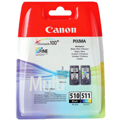 Canon PG-510/CL-511 Orjinal Kartuş Avantaj Paketi - 1