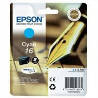 Epson 16-T1622-C13T16224020 Mavi Orjinal Kartuş - 1