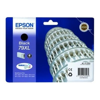 Epson 79XL-T7901-C13T79014010 Siyah Orjinal Kartuş Yüksek Kapasiteli - 1