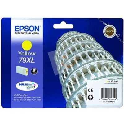 Epson 79XL-T7904-C13T79044010 Sarı Orjinal Kartuş Yüksek Kapasiteli - 1