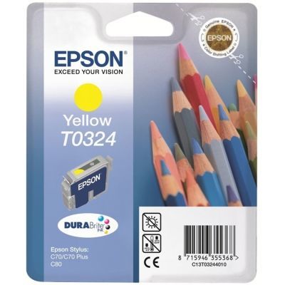 Epson T0324-C13T03244020 Sarı Orjinal Kartuş - 1