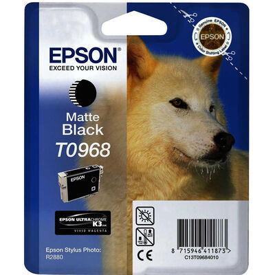 Epson T0968-C13T09684020 Mat Siyah Orjinal Kartuş - 1