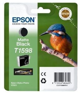 Epson T1598-C13T15984010 Mat Siyah Orjinal Kartuş - 1