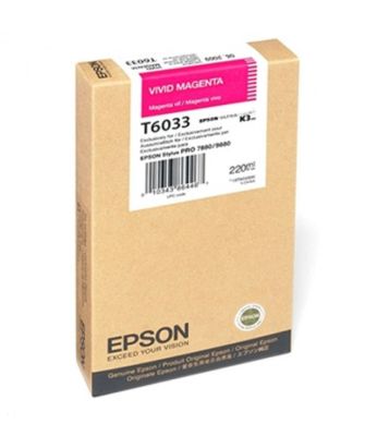 Epson T6033-C13T603300 Kırmızı Orjinal Kartuş - 1