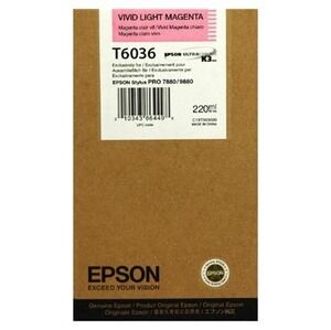 Epson T6036-C13T603600 Açık Kırmızı Orjinal Kartuş - 1