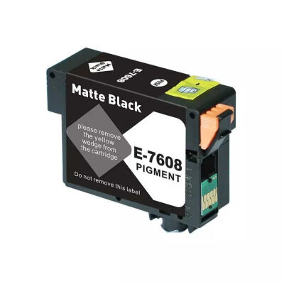 Epson T7608-C13T76084010 Mat Siyah Muadil Kartuş - 1