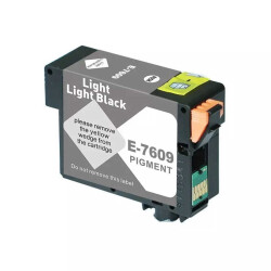 Epson T7609-C13T76094010 Açık Açık Siyah Muadil Kartuş - Epson