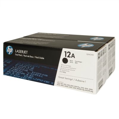 Hp 12A-Q2612AD Orjinal Toner 2li Paketi - 1