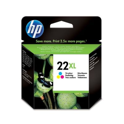 Hp 22XL-C9352C Orjinal Renkli Kartuş Yüksek Kapasiteli - 1