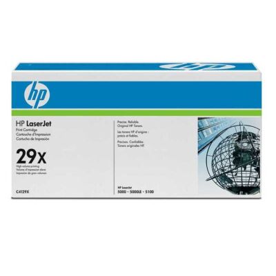 Hp 29X-C4129X Siyah Orjinal Toner Beyaz Kutu - 1