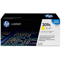 Hp 309A-Q2672A Sarı Orjinal Toner - Siyah Kutu - Hp