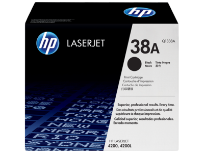 Hp 38A-Q1338A Siyah Orjinal Toner - 1