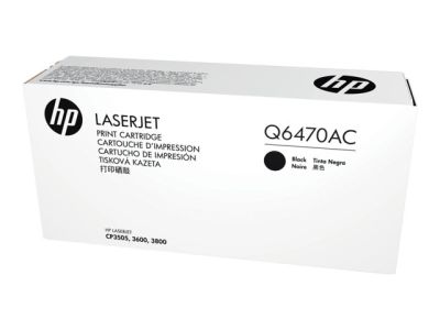 Hp 501A-Q6470AC Siyah Orjinal Toner - 1