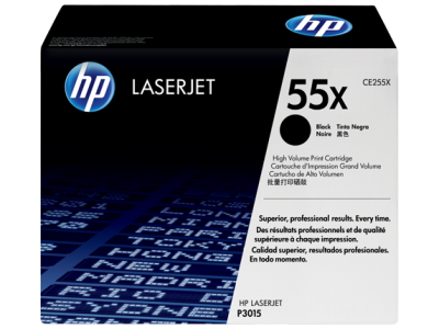 Hp 55X-CE255X Siyah Orjinal Toner Yüksek Kapasiteli - 1