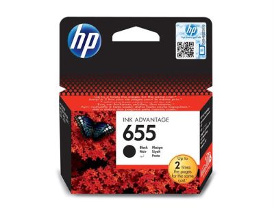 Hp 655-CZ109AE Siyah Orjinal Kartuş - 1