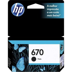 Hp 670-CZ113A Siyah Orjinal Kartuş - 1