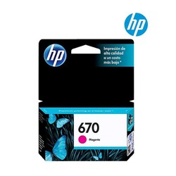 Hp 670-CZ115A Kırmızı Orjinal Kartuş - Hp