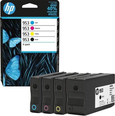 HP 6ZC69AE CMYK Orjinal Kartuş 953 4lü Paket - 1