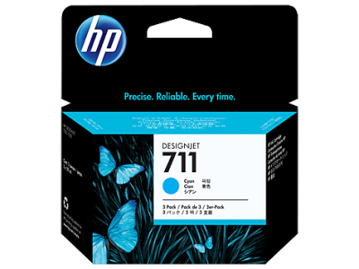 Hp 711-CZ134A Mavi Orjinal Kartuş 3lü Paket - 1