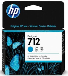 Hp 712-3ED67A Mavi Orjinal Kartuş - Hp