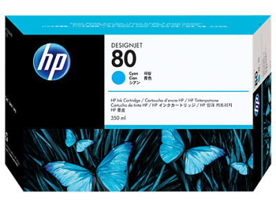 Hp 80-C4846A Mavi Orjinal Kartuş Yüksek Kapasiteli - Eski Tarihli - 1