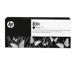 Hp 831C-CZ694A Siyah Orjinal Lateks Kartuşu - 1