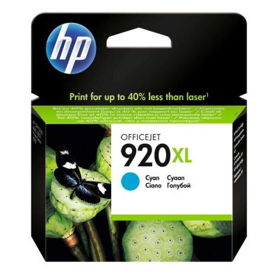 Hp 920XL-CD972AE Mavi Orjinal Kartuş Yüksek Kapasiteli - 1