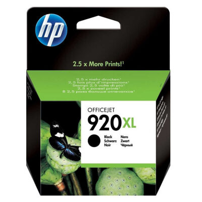 Hp 920XL-CD975AE Siyah Orjinal Kartuş Yüksek Kapasiteli - 1