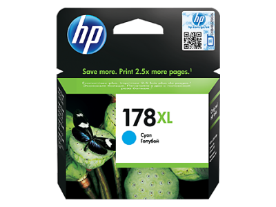 Hp 178XL-CB323HE Mavi Orjinal Kartuş Yüksek Kapasiteli - 1