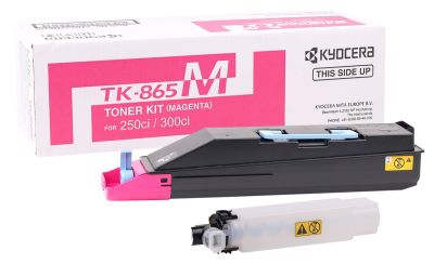 Kyocera TK-865 Kırmızı Orjinal Toner - 1