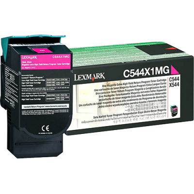 Lexmark C544-C544X1MG Kırmızı Orjinal Toner Ekstra Yüksek Kapasiteli - 1