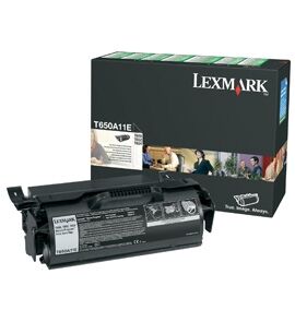 Lexmark T650-T650A11E Siyah Orjinal Toner - 1