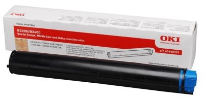 Oki B2200-B2400-43640307 Siyah Orjinal Toner - 1