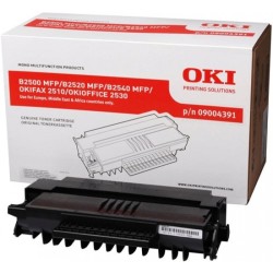 Oki B2500-B2540-09004391 Siyah Orjinal Toner Yüksek Kapasiteli - Oki