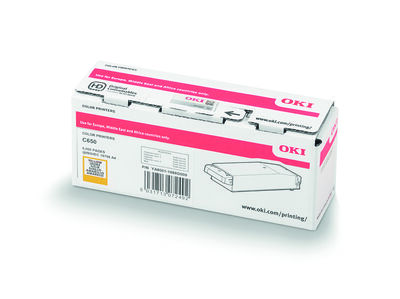 Oki C650-9006129 Sarı Orjinal Toner - 1