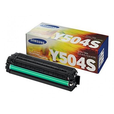 Samsung CLT-Y504S/Hp SU506A Sarı Orjinal Toner - 1